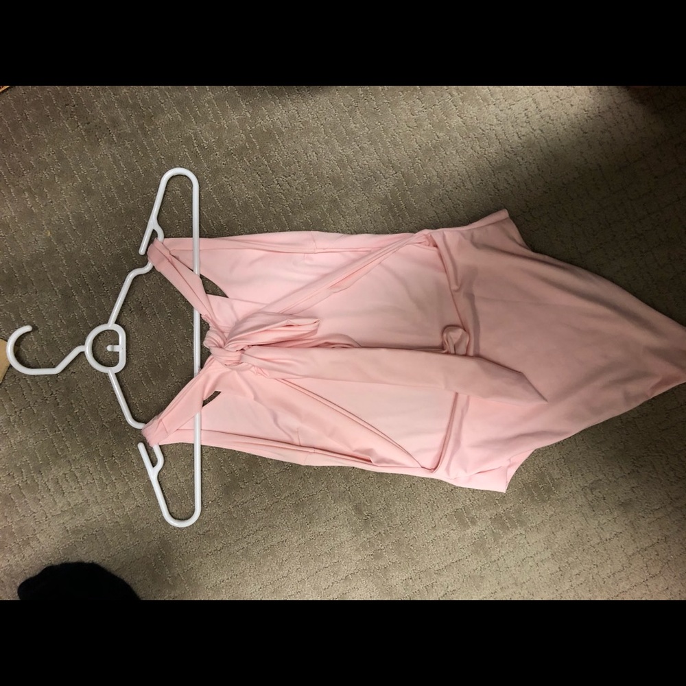 Pink Body Suit
